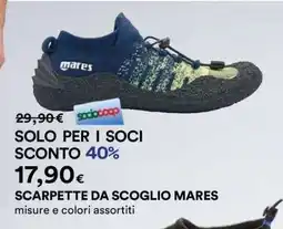 Coop SCARPETTE DA SCOGLIO MARES offerta