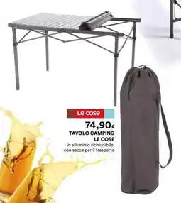 Coop TAVOLO CAMPING offerta