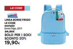 Coop LINEA BORSE FRIGO LE COSE offerta