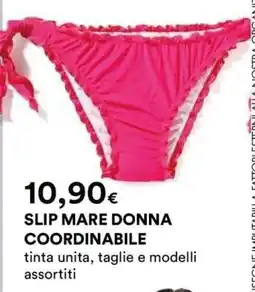 Coop SLIP MARE DONNA COORDINABILE offerta