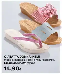 Coop CIABATTA DONNA INBLU offerta