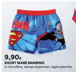 Coop SHORT MARE BAMBINO offerta