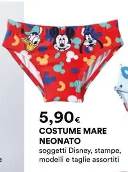 Coop COSTUME MARE NEONATO offerta