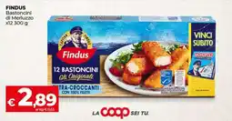 Coop Findus Bastoncini di Merluzzo offerta
