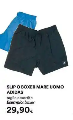 Coop SLIP O BOXER MARE UOMO ADIDAS offerta