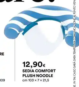 Coop Sedia Comfort Plush Noodle offerta