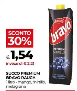 Coop SUCCO PREMIUM BRAVO RAUCH offerta