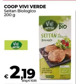 Coop COOP VIVI VERDE Seitan Biologico offerta