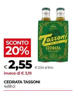 Coop Cedrata Tassoni offerta