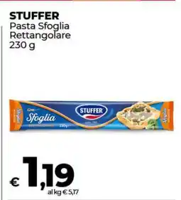 Coop STUFFER Pasta sfoglia rettangolare offerta