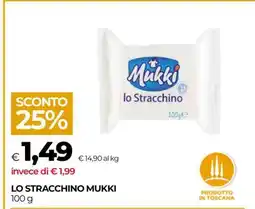 Coop LO STRACCHINO MUKKI offerta
