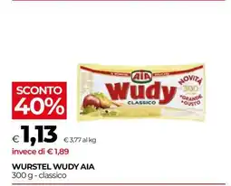 Coop WÜRSTEL WUDY AIA offerta