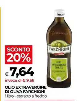 Coop OLIO EXTRAVERGINE DI OLIVA FARCHIONI offerta