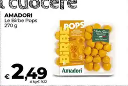 Coop Amadori Le Birbe Pops offerta