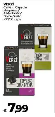 Coop VERZÌ Caffè in Capsule offerta