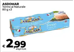 Coop ASDOMAR Tonno al Naturale offerta