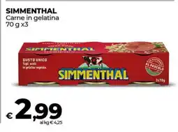 Coop SIMMENTHAL offerta