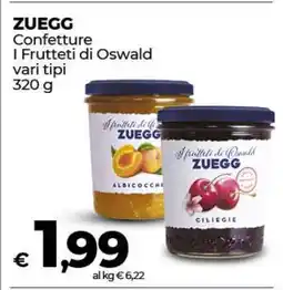 Coop ZUEGG Confetture I Frutteti di Oswald offerta