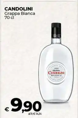 Coop Candolini Grappa Bianca offerta