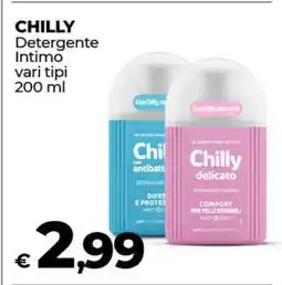 Coop Chilly Detergente intimo offerta