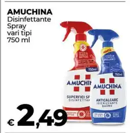 Coop AMUCHINA Disinfettante Spray offerta