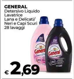 Coop GENERAL Detersivo Liquido Lavatrice offerta