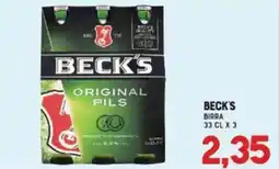 Gran Risparmio Beck's birra offerta