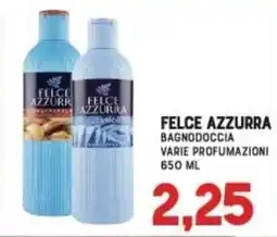 Gran Risparmio Felce azzurra bagnodoccia varie profumazioni offerta