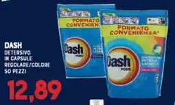 Gran Risparmio Dash detersivo in capsule regolare/colore offerta