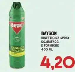 Gran Risparmio Baygon insetticida spray scarafaggi e formiche offerta