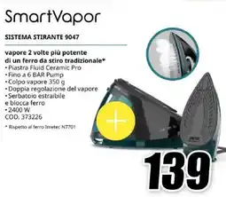 MediaWorld Smartvapor sistema stirante 9047 offerta