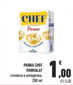 Conad City Panna chef PARMALAT cremosa e omogenea offerta