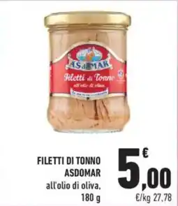 Conad City Filetti di tonno ASDOMAR offerta
