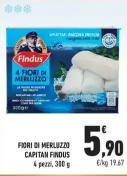 Conad City Fiori di merluzzo CAPITAN FINDUS offerta
