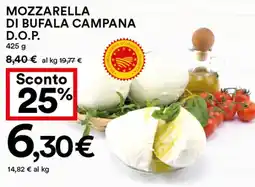 Coop Mozzarella di bufala campana D.O.P. offerta