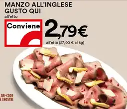 Coop Manzo all'inglese GUSTO QUI offerta