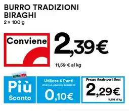 Coop Burro tradizioni BIRAGHI offerta
