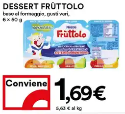 Coop Dessert FRUTTOLO offerta
