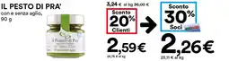 Coop Il pesto di pra offerta