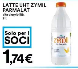 Coop Latte uht zymil PARMALAT offerta