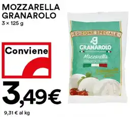 Coop Mozzarella GRANAROLO offerta