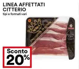 Coop Linea affettati CITTERIO offerta