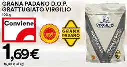 Coop Grana padano D.O.P. grattugiato VIRGILIO offerta