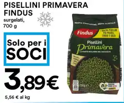 Coop Pisellini primavera FINDUS offerta