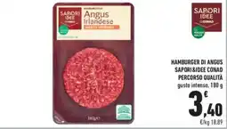 Conad City Hamburger di angus sapori&idee conad percorso qualità offerta