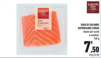 Conad City Saku di salmone SAPORI&IDEE CONAD offerta