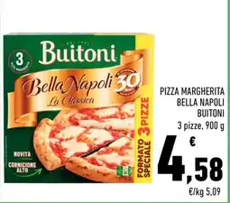 Conad Pizza margherita bella napoli BUITONI offerta