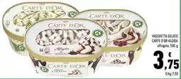 Conad Vaschetta gelato carte d'or ALGIDA offerta