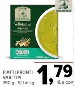 Todis Piatti pronti vari tipi offerta