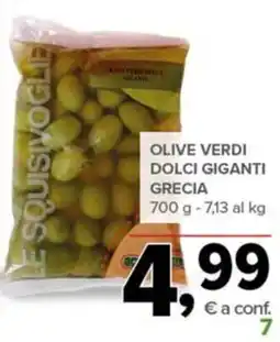 Todis Olive verdi dolci giganti grecia offerta